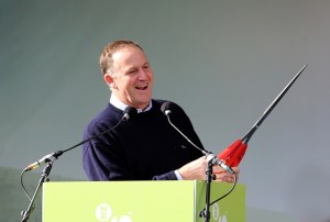 PM John Key at the opening ceremony of Fieldays 2014 