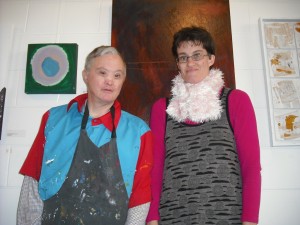 2011 IHC Art Award participants Paul Griffith and Cherie Mellsop are readying work for the competition next month