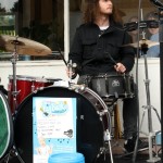 Organiser Nick Douch, drummer from EQWANOX.