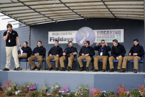 Bachelors take the stage at Fieldays.