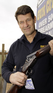 David Tipple with the 45-year-old Purdey 20 gauge
