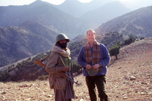 Jon Stephenson in Afghanistan, December 2001. Supplied picture.