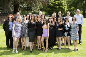 Class of 2014: Wintec journalism students and tutors. Photo: Naomi Johnston