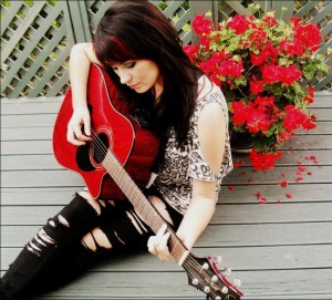 Musical ambitions: Bernadette Grennell wants to record an EP of her original song. Photo: Gina-Marie Stewart