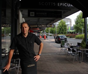 Jason Scott, co-owner of Scott's Epicurean