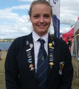 HIGH HOPES: Rowing captain at TGC, Belinda Ketel believes her school will do well despite losing a key team member to injury. Photo: Melissa Wishart.