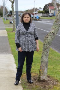 OVERGROWN ISSUE: Kaye Roberts says street trees where she lives overgrow and cause dangerous footpath cracks. Photo: Sharn Roberts.
