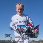Tate with Worlds trophy