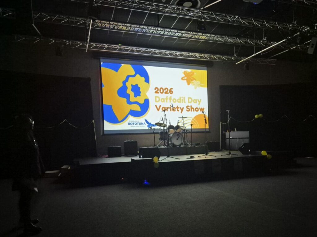 Rototuna students take the lead in a Daffodil Day concert