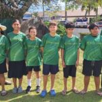 Cook Islands Badminton team.