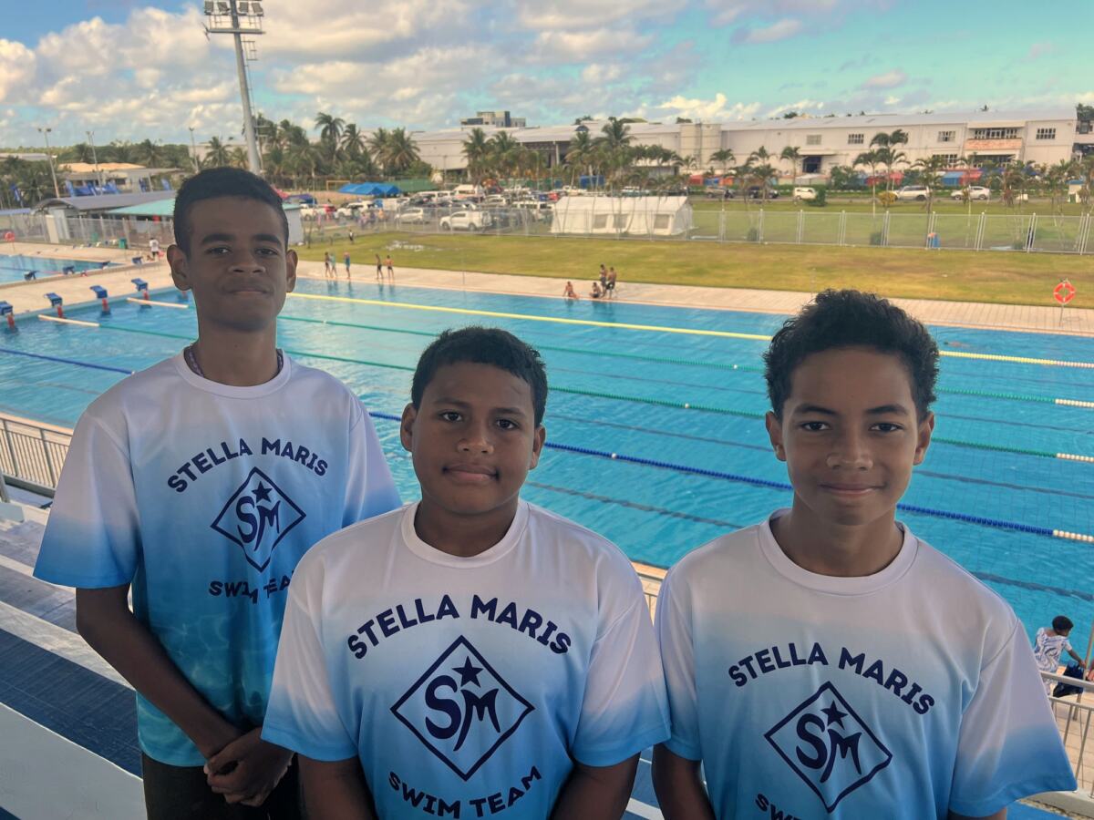 Dolphine trio set for AIMS swimming debut