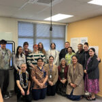 Wintec year two communication students and staffs at the K'aute Pasifika Trust