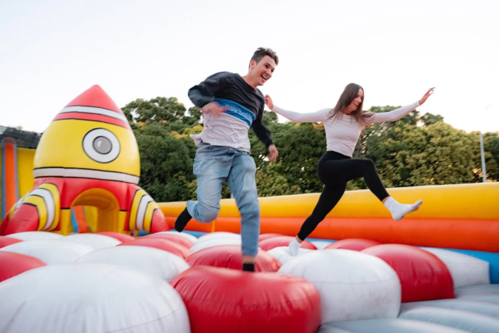 Megaland bounces into Mystery Creek